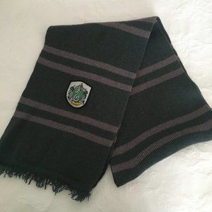 Harry Potter Slytherin Green & Grey Wool Scarf